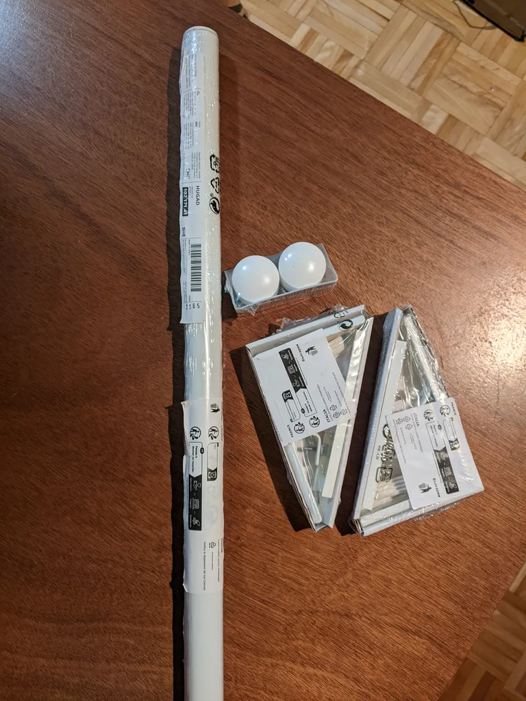 Ikea curtain rod photo 1