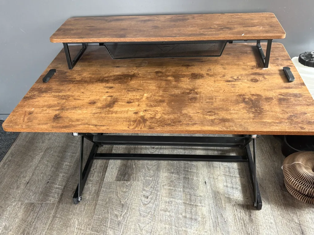 Sit-Stand Desk Station photo 1