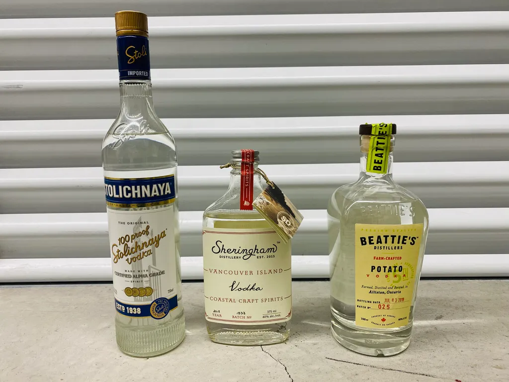 Opened but mostly full vodka 🍸 photo 1