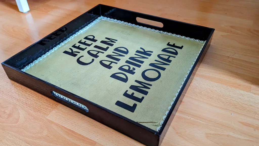 Keep Calm and Drink Lemonade Tray photo 1