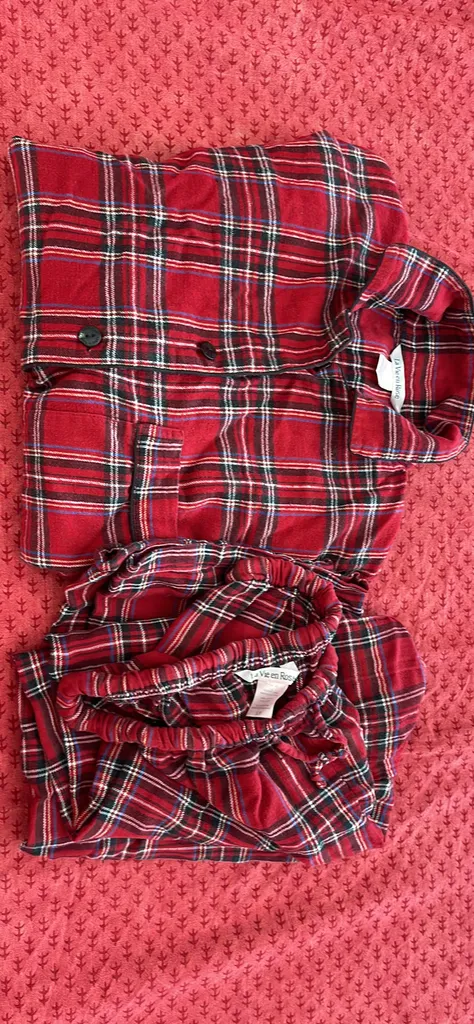 Small flannel pjs  photo 1