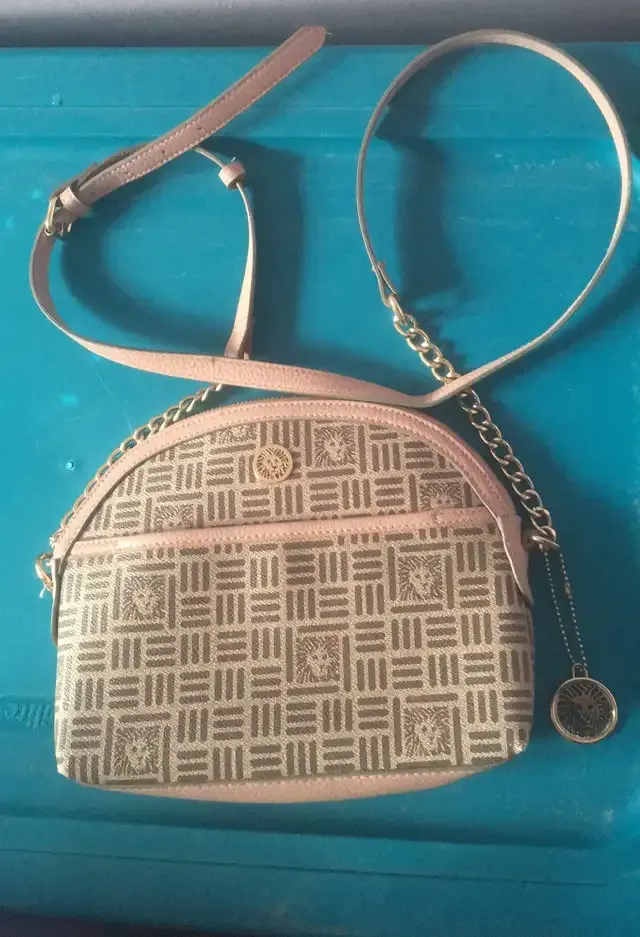 Sacoche Anne Klein pink lion handbag photo 1