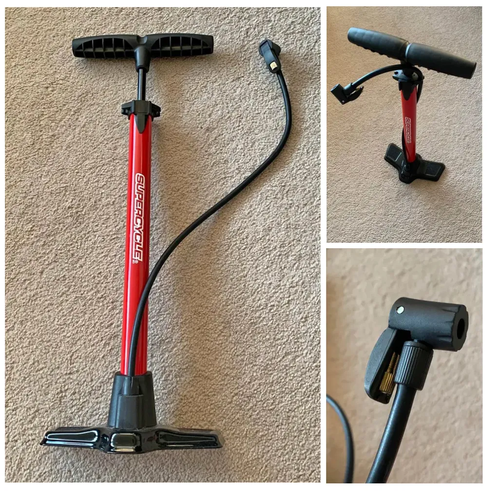 Supercycle bike floor pump photo 1