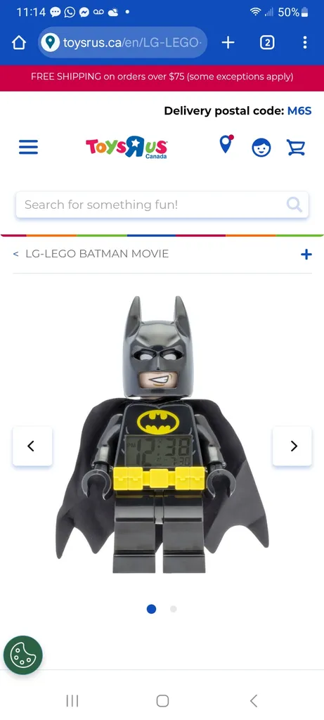 Lego alarm clock photo 1