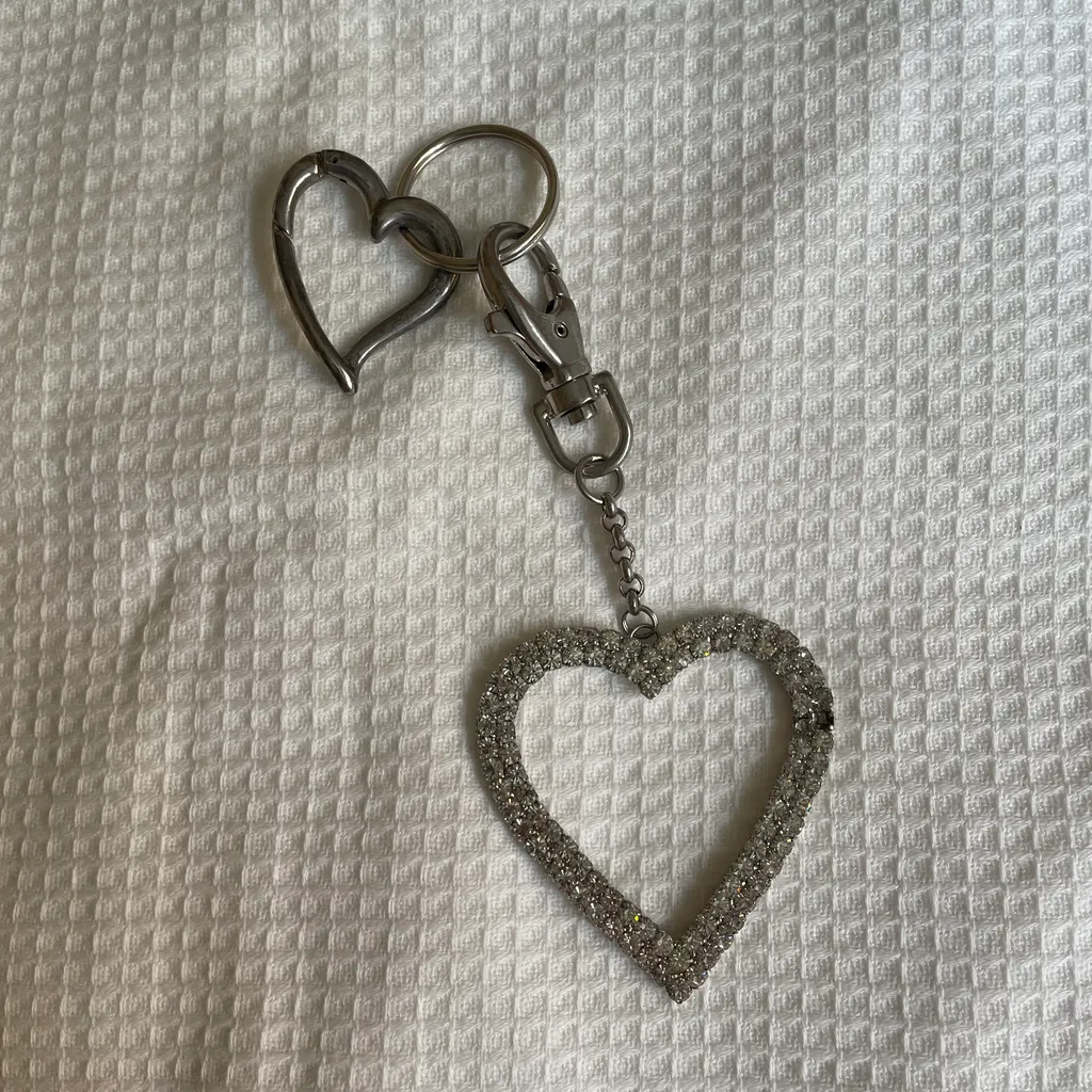 Heart shaped keychain photo 1