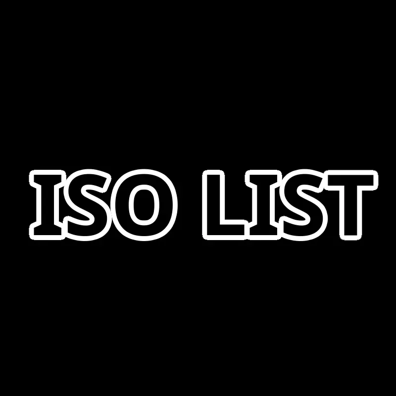 ISO List photo 1
