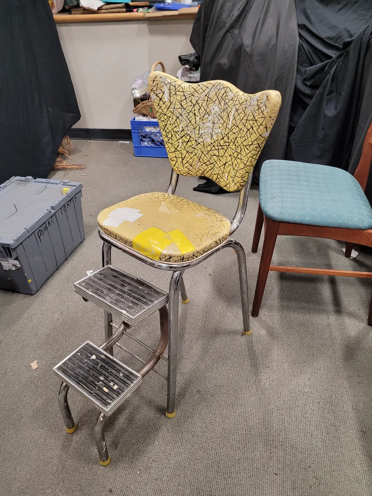 Vintage Step stool photo 1