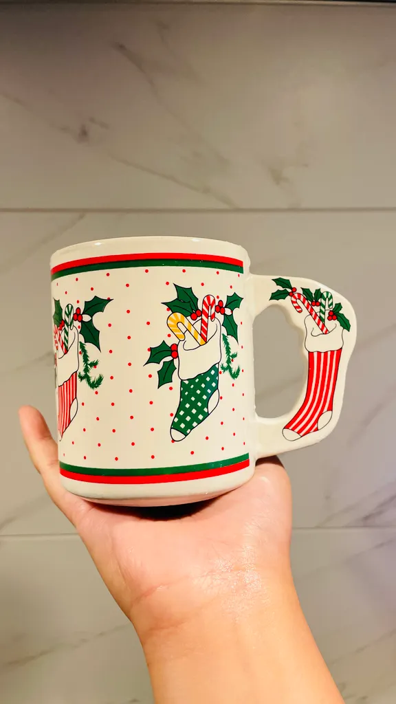 Vintage Xmas mug  photo 1