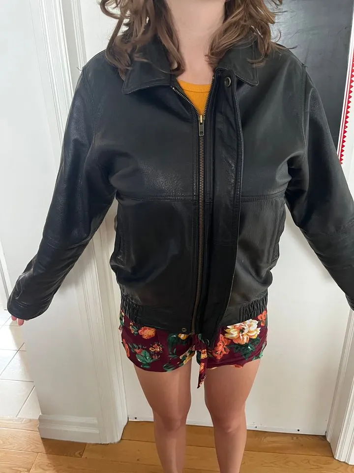  Genuine leather jacket photo 1