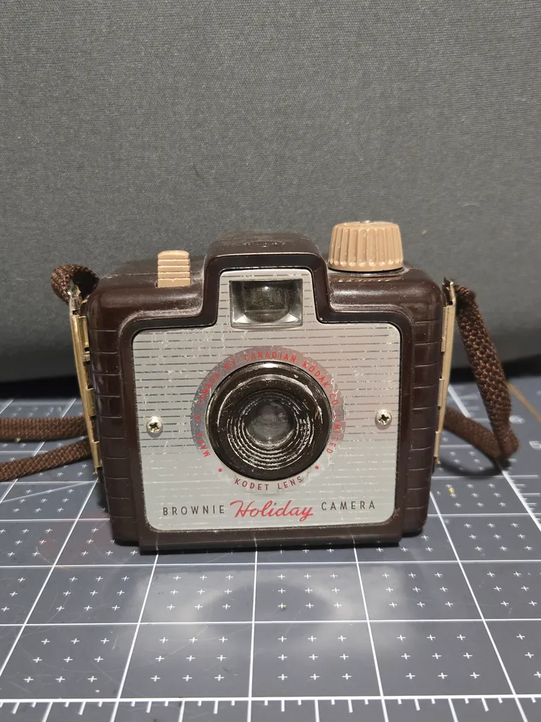 Vintage Antique Camera Brownie Holiday Kodak camera photo 1