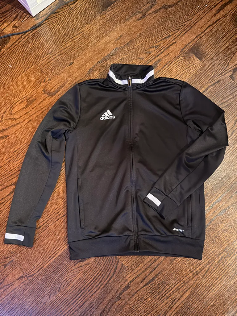 ADIDAS ZIP UP JACKET TEEN SZIE 13/14 photo 1