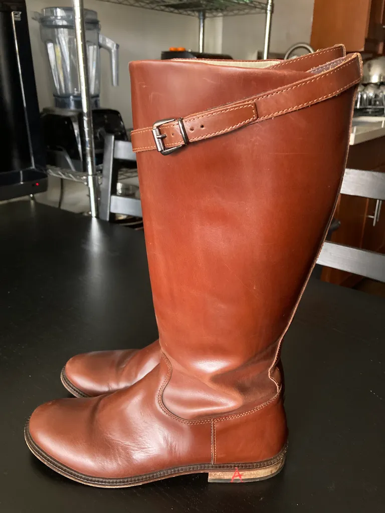 Fellucci riding  leather boots sie 39 made in Italy photo 1