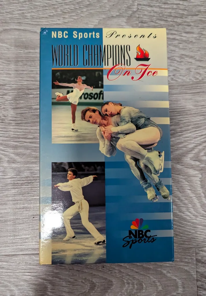 World Champions On Ice VHS Tape Movie photo 1
