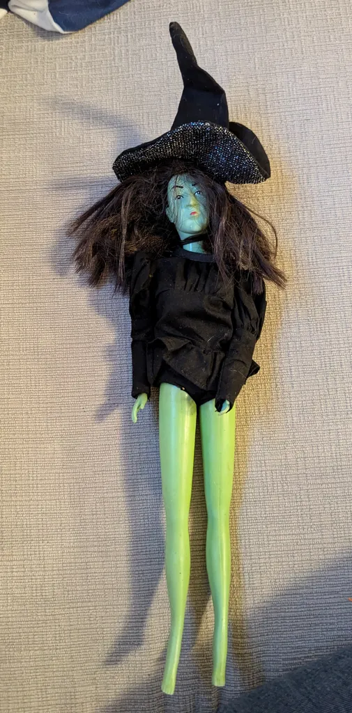 Vintage Wicked Witch of the West Doll photo 1