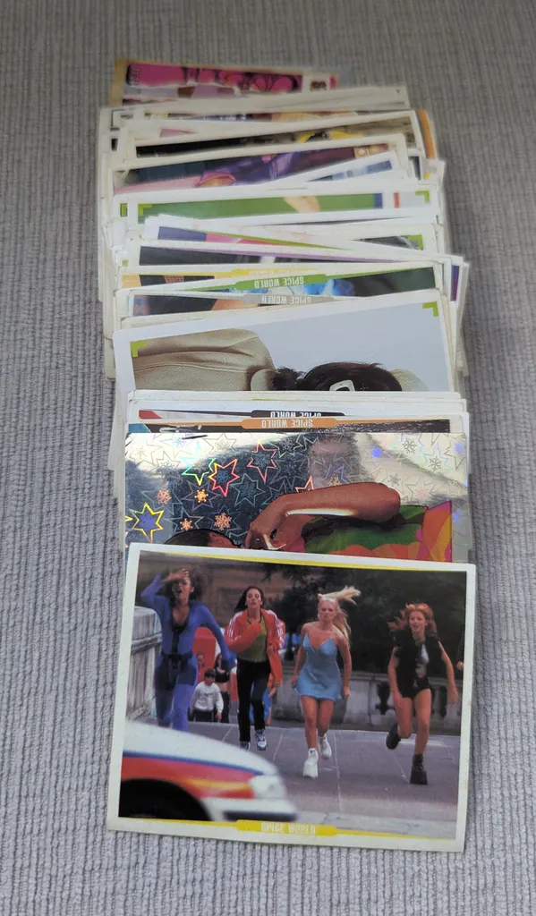 Spice Girls Trading Cards -  Collectible Stickers (95 Total) photo 1