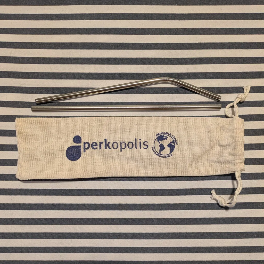 FREE - stainless drinking straws photo 1