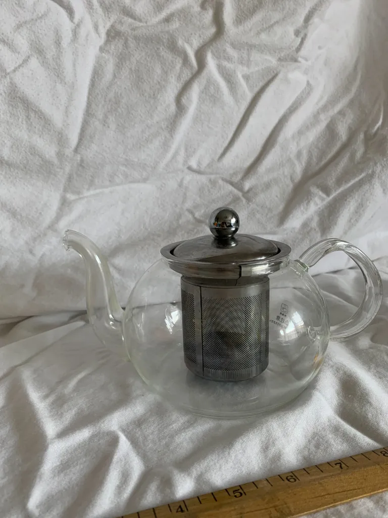 Loose leaf straining teapot  photo 1