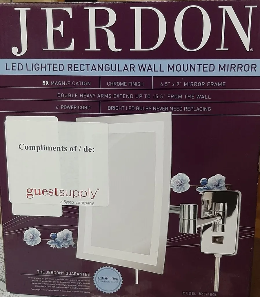 LED Lighted Wall Mounted Mirror photo 1