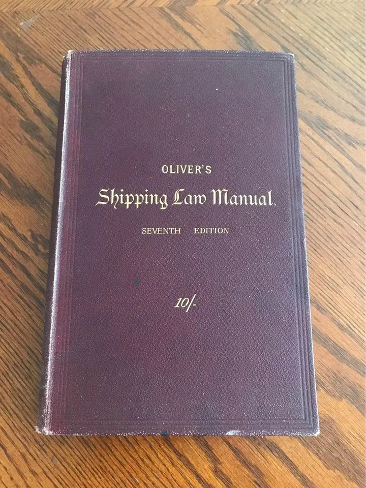 Antique book from 1896 photo 1