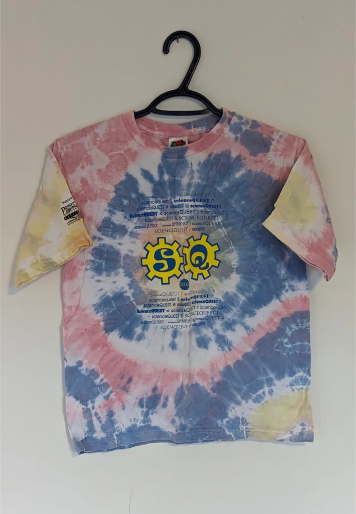 Science Quest Tie Dye Tee - Youth Size 14/16 photo 1
