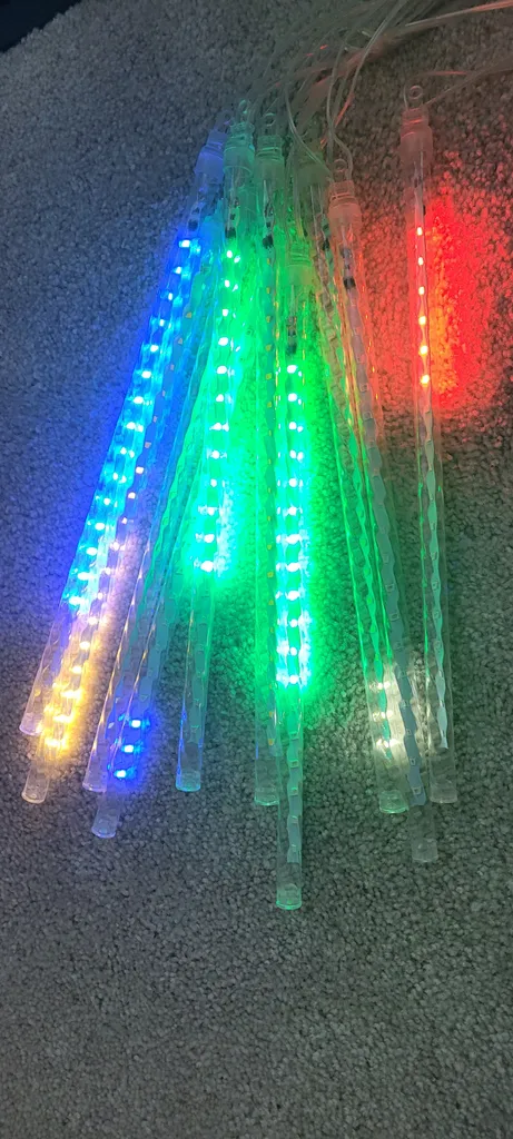 Meteor shower rain lights photo 1