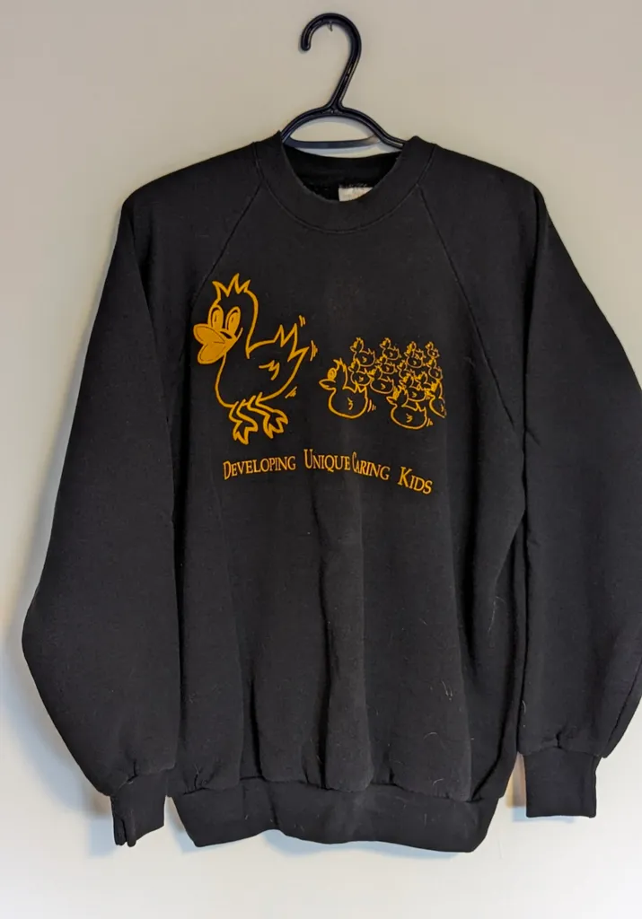 Men's X-Large Black Duck Sweater photo 1