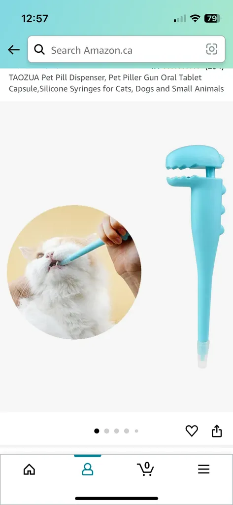 Pill dispenser for cats and dogs photo 1