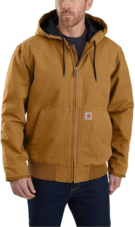 Carhartt Men's Loose Fit Washed Duck Insulated Active Jacket photo 1