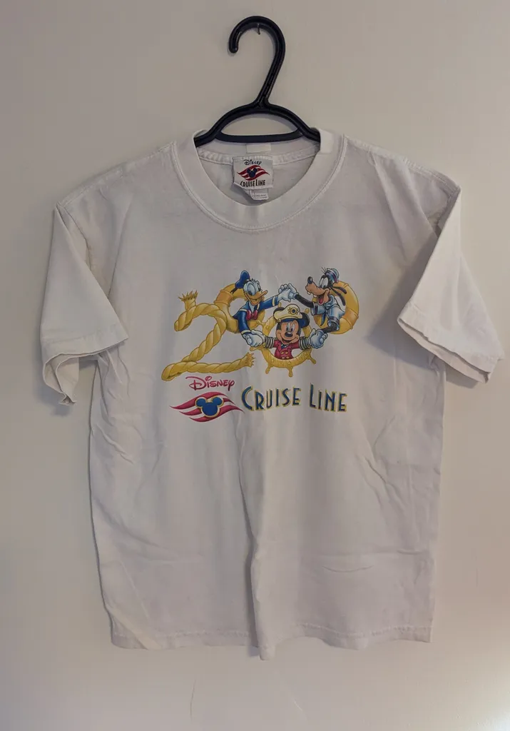 Vintage Disney Cruise Line T-Shirt - Youth Size Large photo 1