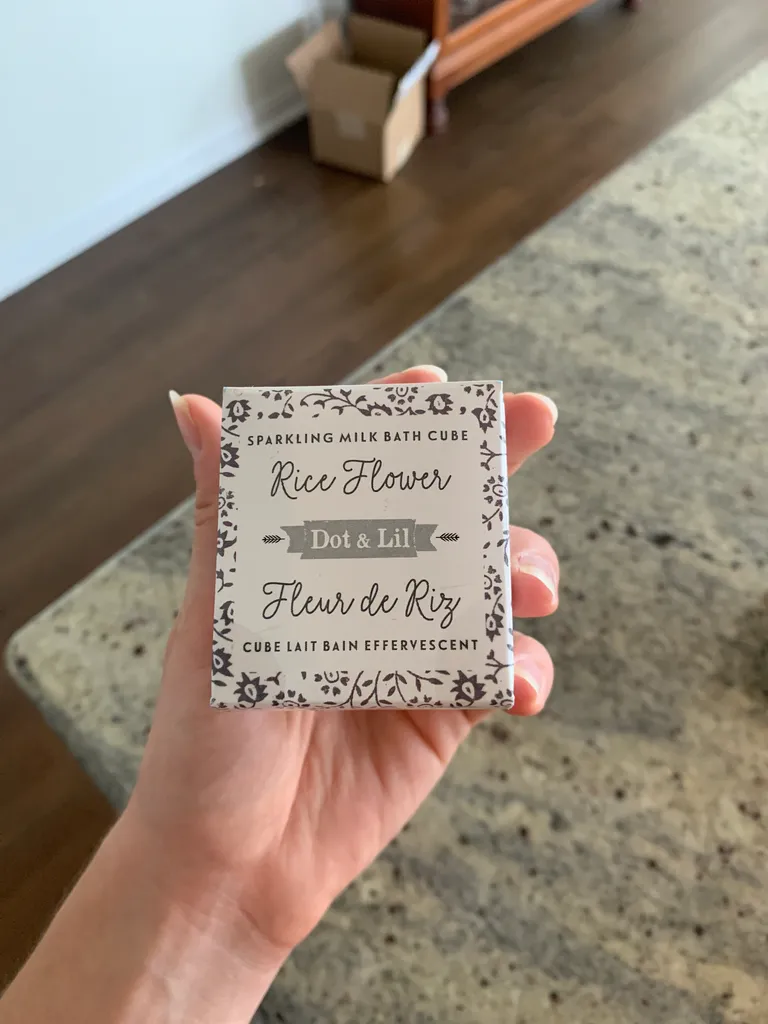 FREE milk bath cube  photo 1