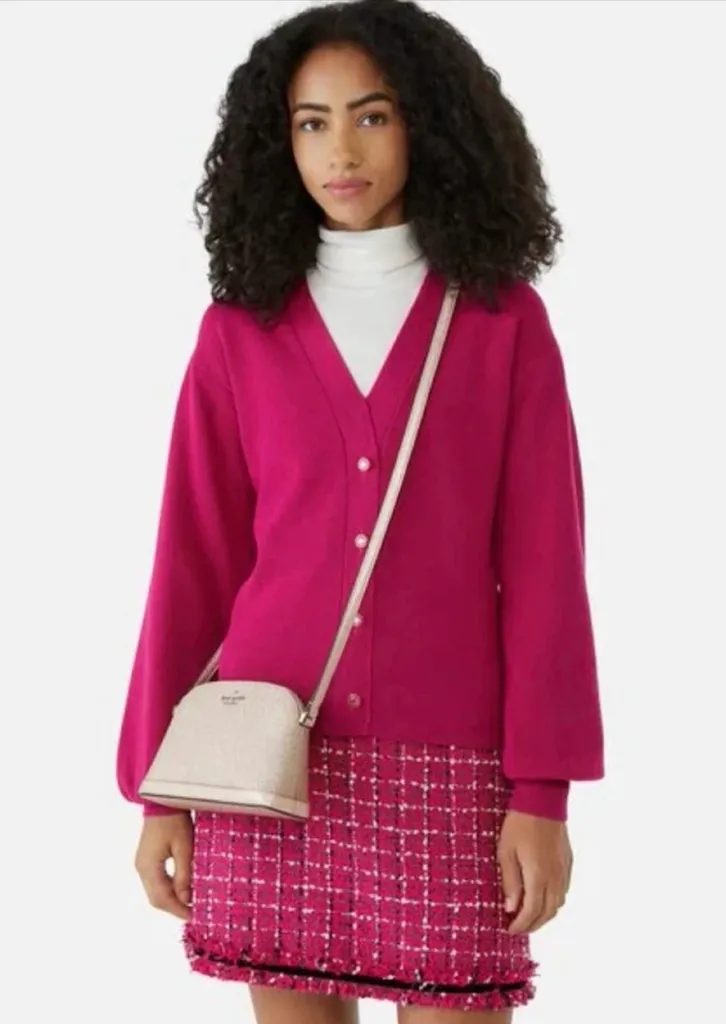 Kate Spade Rose Gold Tinsel Dome Glitter Crossbody Bag photo 1