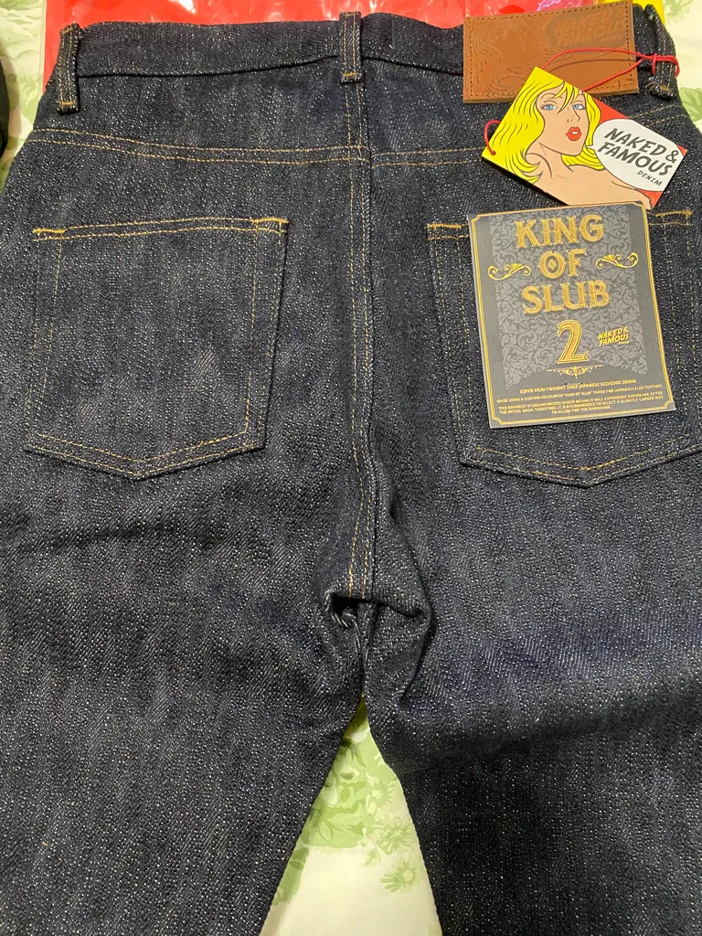 Namebrand: Naked & Famous King of Slub 2 raw denim photo 1