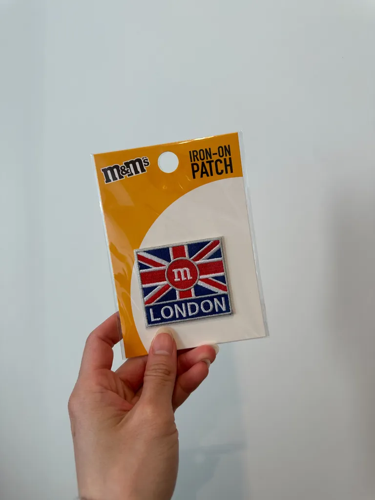 m&m’s Iron-on London Patch photo 1