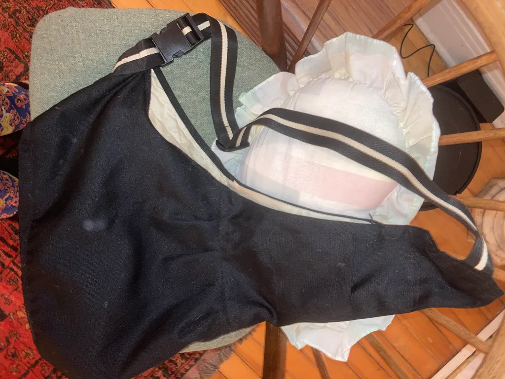 side-saddle zip-up cat/small dog bag photo 1