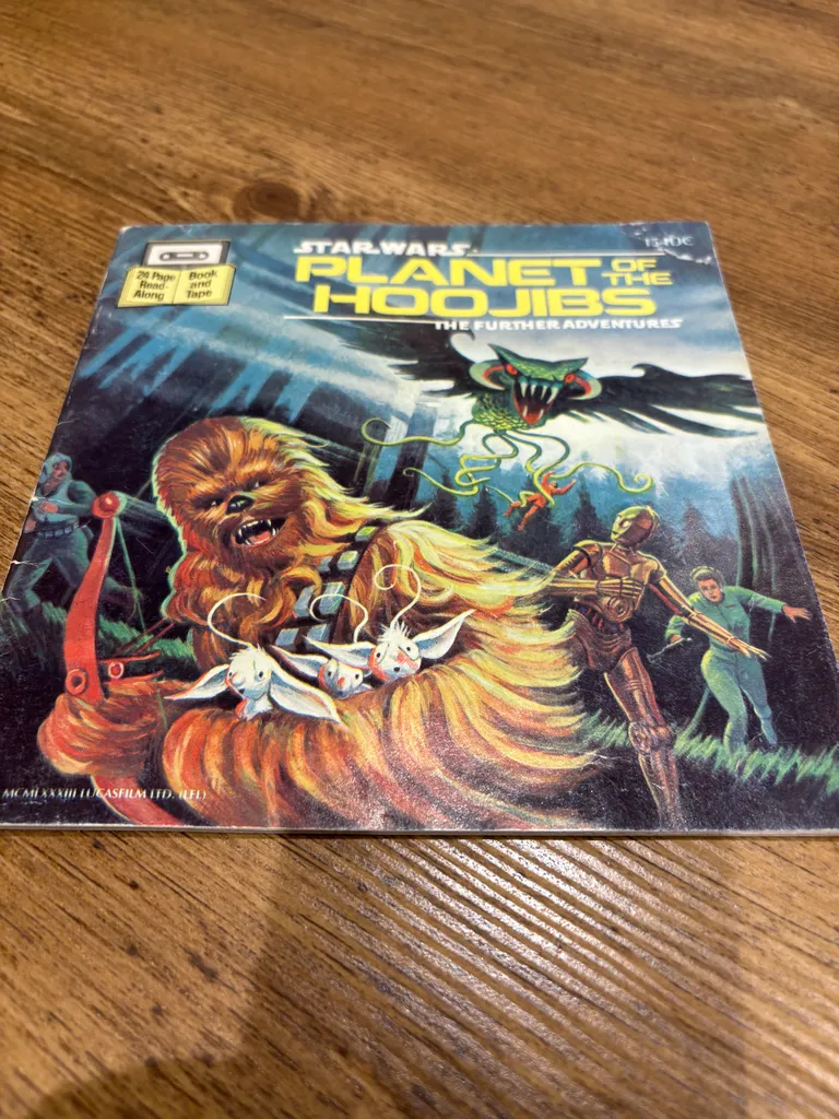 Star Wars – Planet of the Hoojibs (Vintage Read-Along Book) photo 1