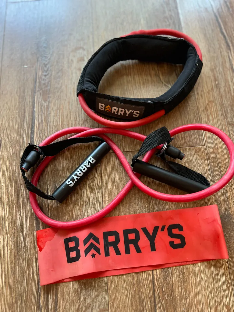 Barry’s home workout kit photo 1