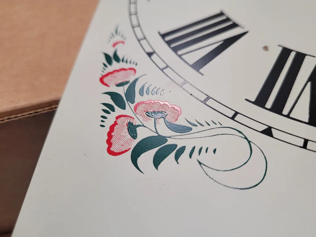 Lithograph clock faces photo 1