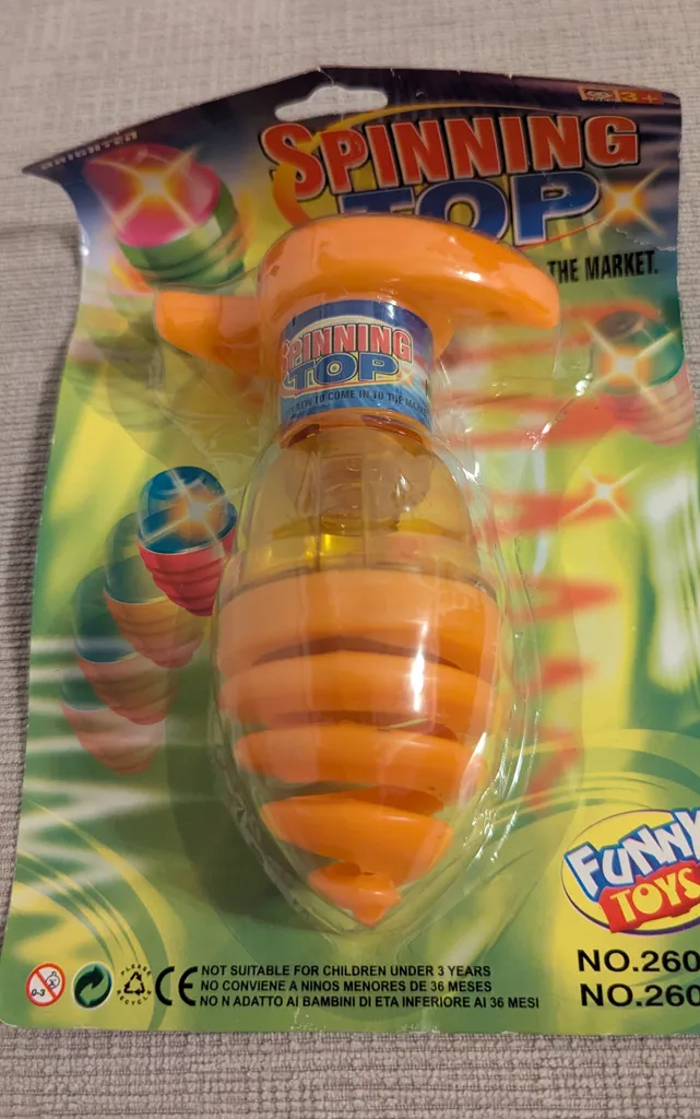 Brand New Funny Toys Spinning Top No. 2603 Battery Operated photo 1