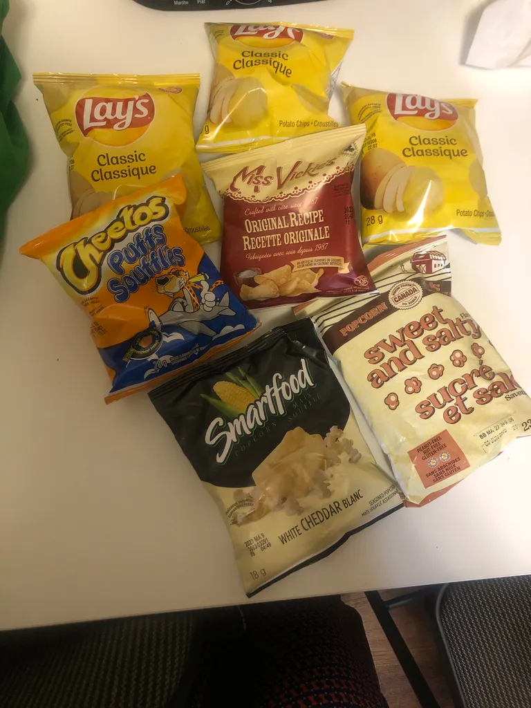 Popcorn/chips photo 1