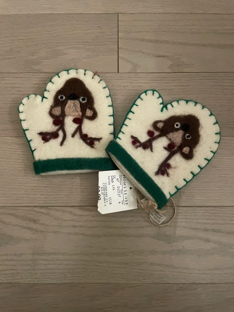 BNWT Xmas decor/GC holder photo 1