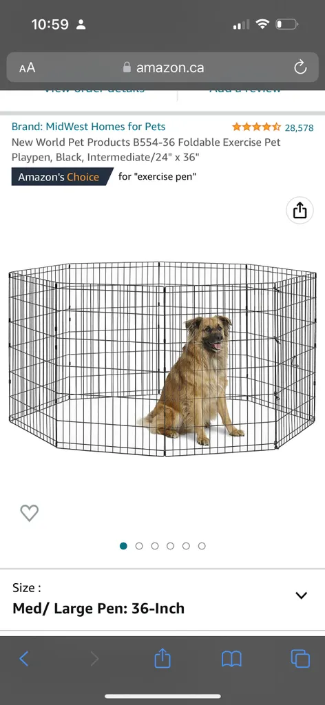 Dog playpen (new!!)  photo 1