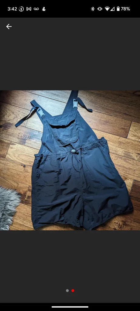 Overall shorts photo 1