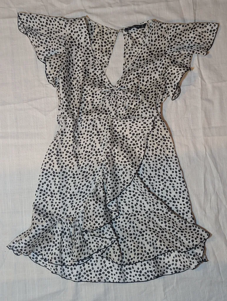 Zara polka dot dress photo 1