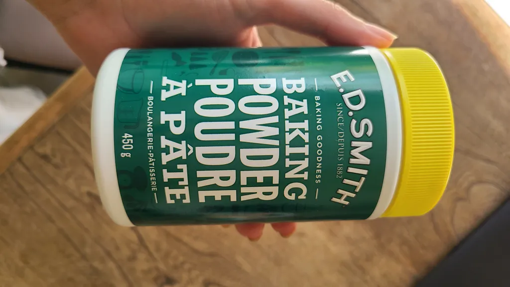 Sealed baking powder photo 1