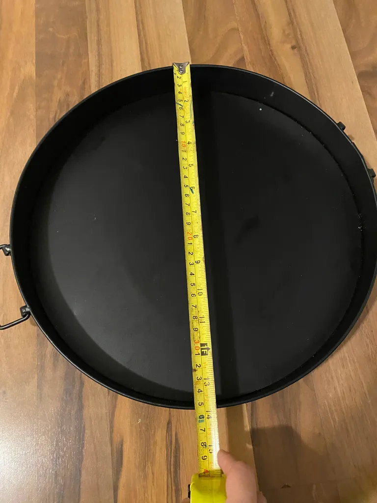 14” Circular Tray With Handles photo 1