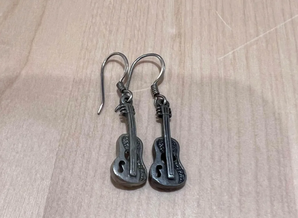 Guitar Earrings  photo 1