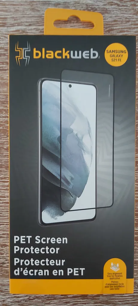 Blackweb PET screen protector for the S21 FE  photo 1