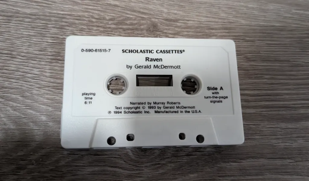 Scholastic Cassettes Raven by Gerald McDermott photo 1