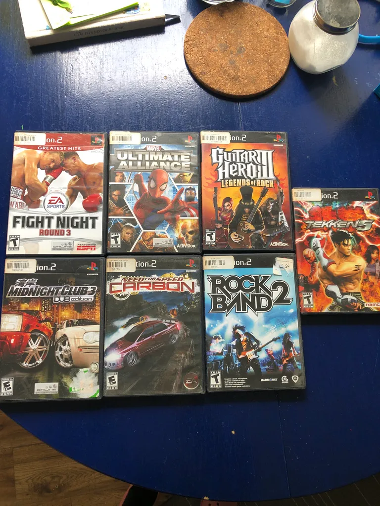 PS2 games  photo 1