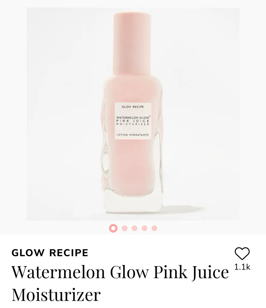 Glow recipe pink juive moisturizer photo 1